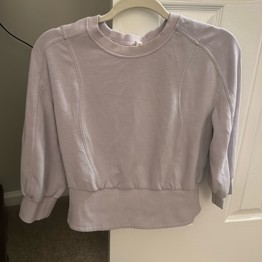 Lululemon Softstreme Ribbed-Hem Pullover